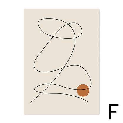 Quadro linee geometriche