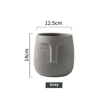 Vaso fiori cemento