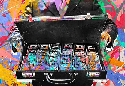 Quadro doodle astratto