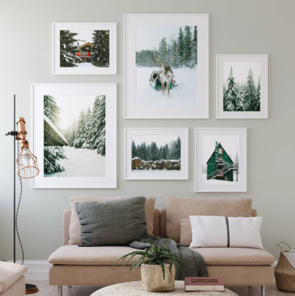 Quadro Foresta Invernale