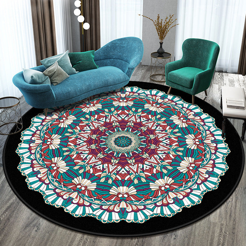 Tappeto rotondo mandala
