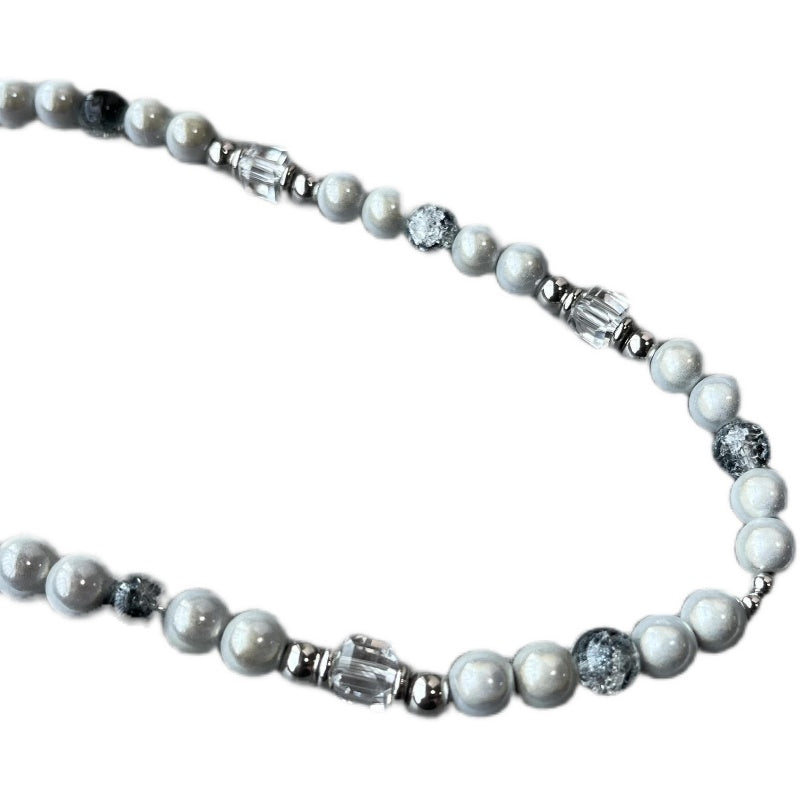 Collana perla uomo