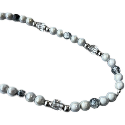 Collana perla uomo
