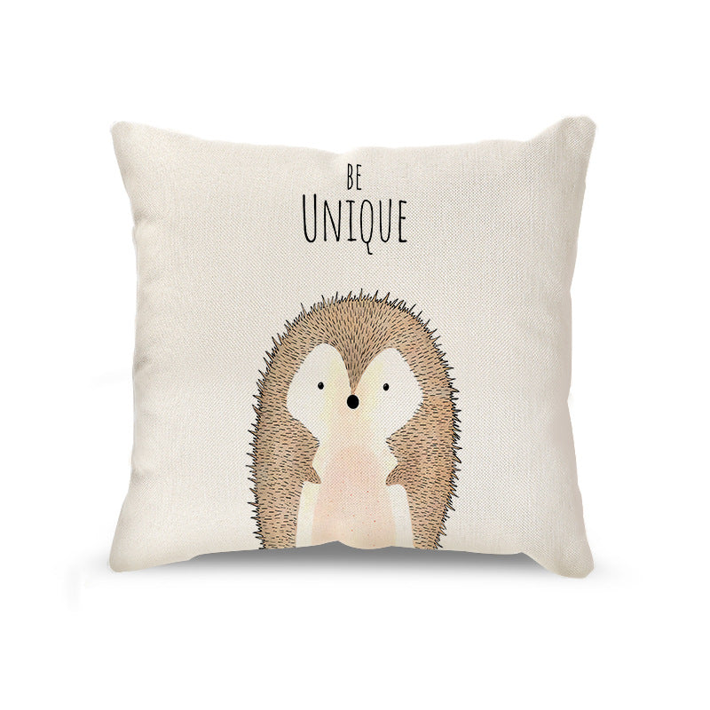 Federa cuscino leone cartoon