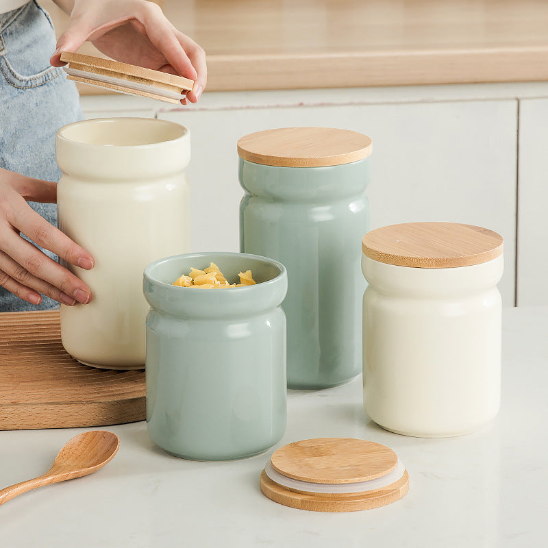 Barattolo ceramica nordico