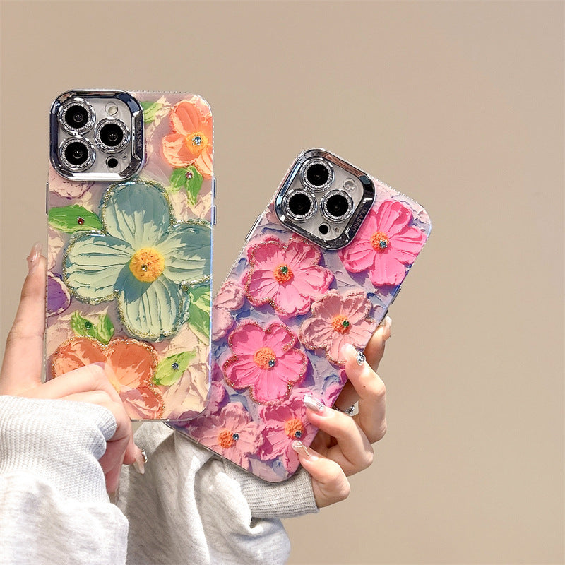 Custodia telefono fiori