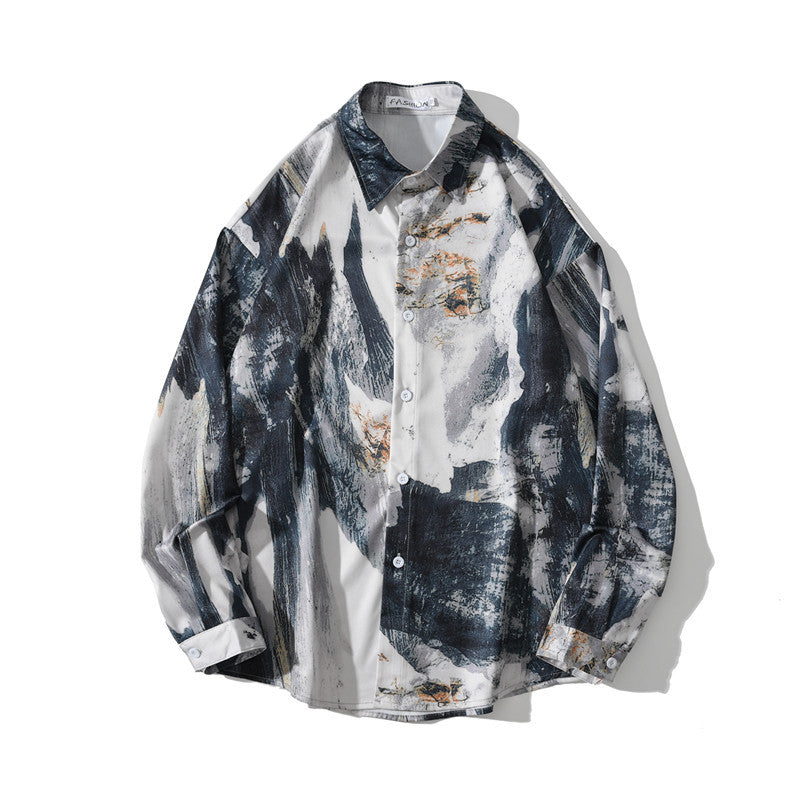 Camicia Fiori Dipinti