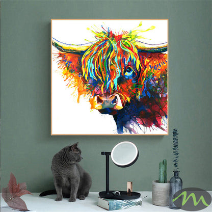 Quadro animali acquerello