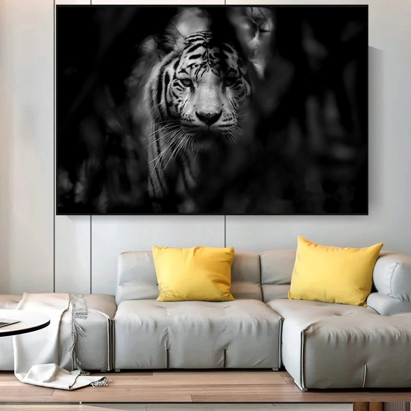 Quadro Testa di Tigre