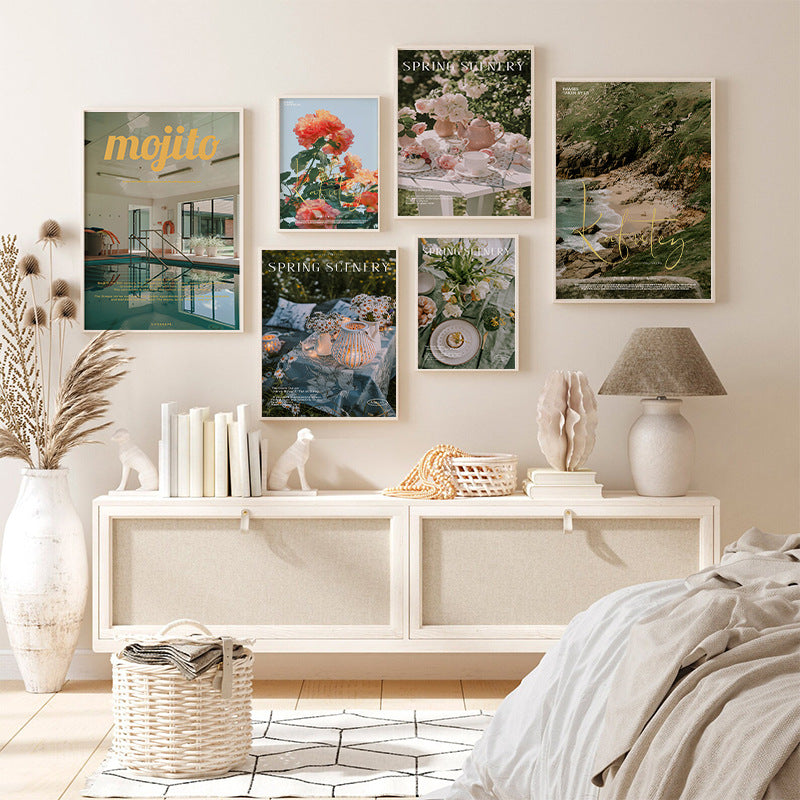Quadro paesaggio nordico