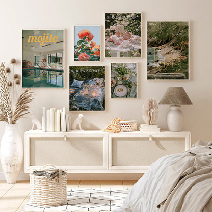 Quadro paesaggio nordico