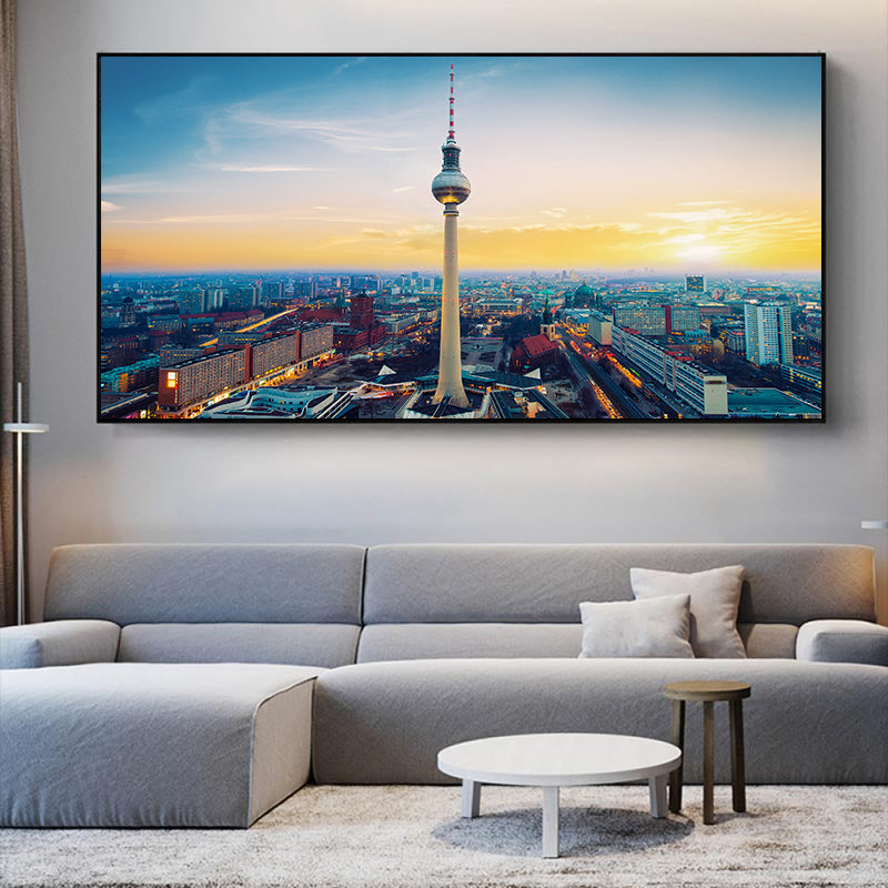 Quadro paesaggio urbano
