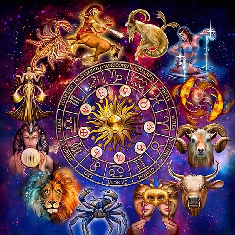 Quadro zodiacale diamante