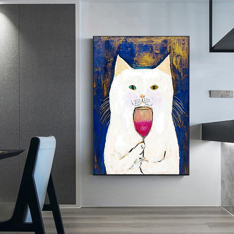 Quadro astratto fumettistico
