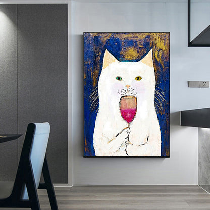 Quadro astratto fumettistico