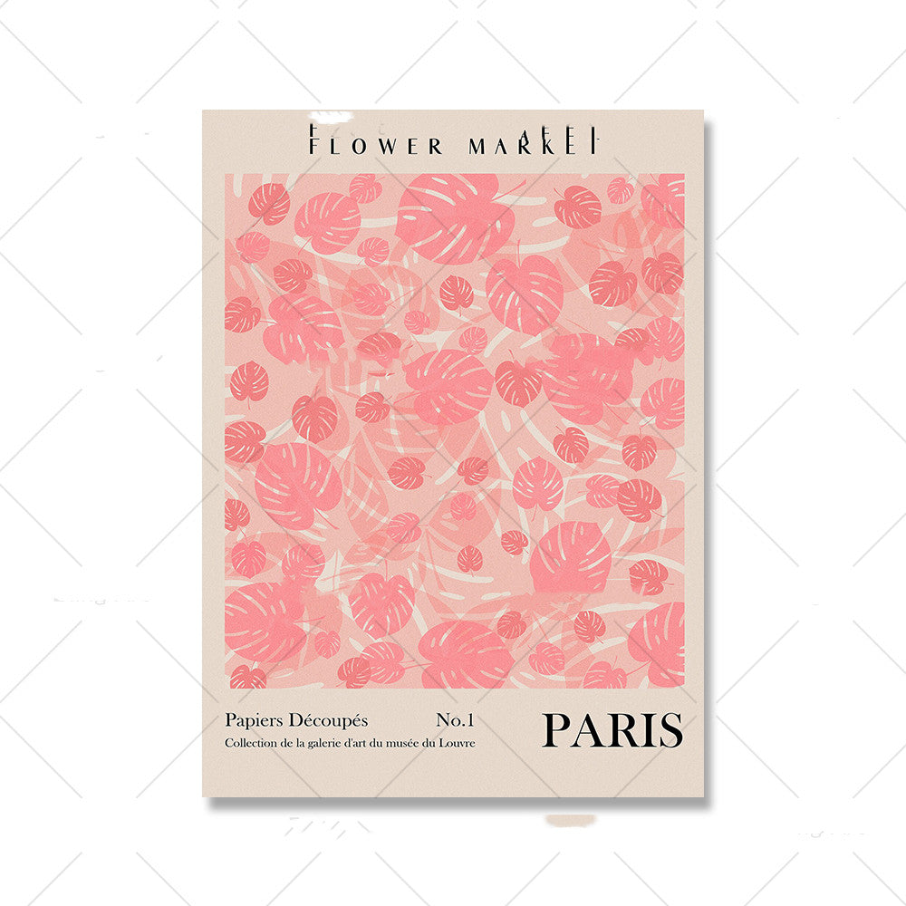 Poster Floreale Vintage