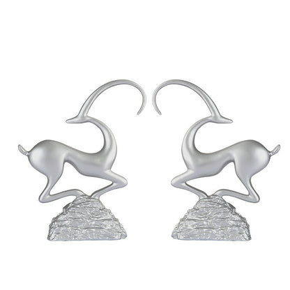 Coppia Ornamenti Cervi