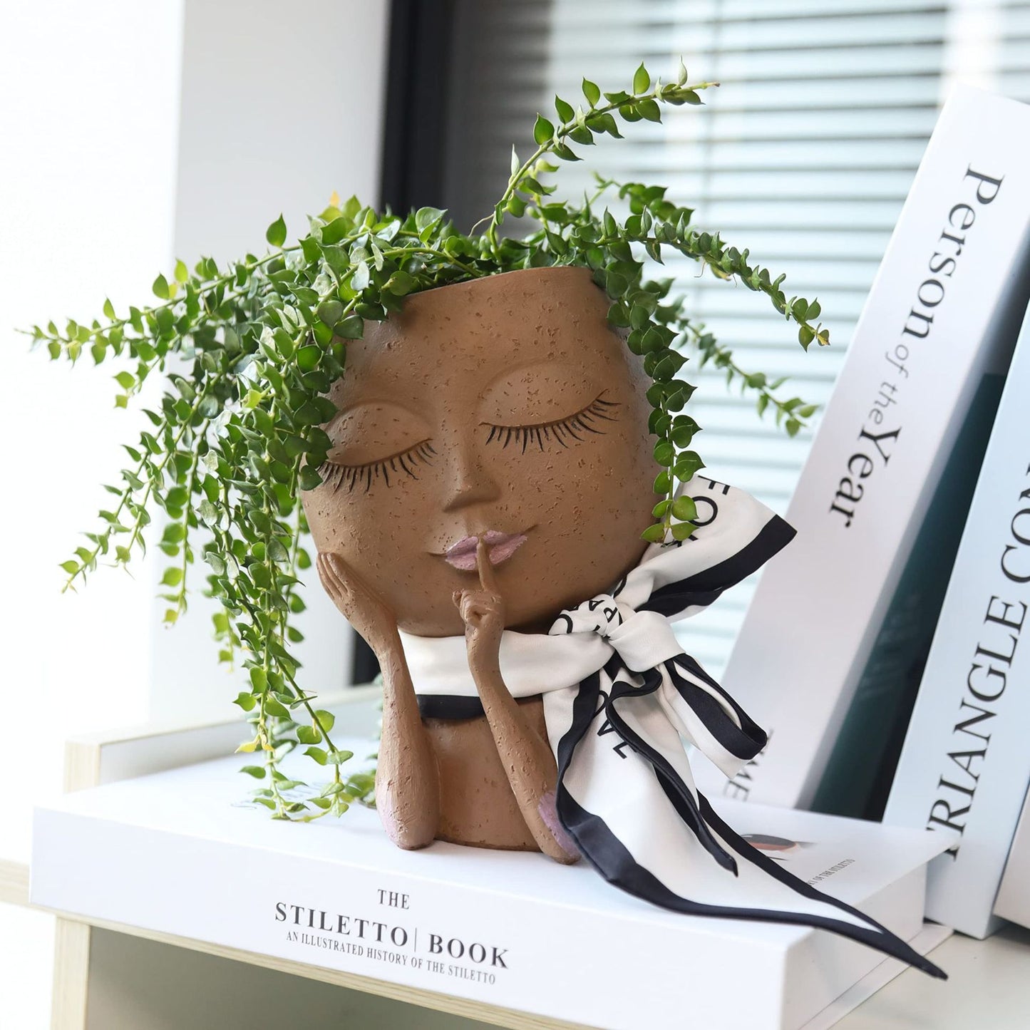 Vaso Pianta Resina Nordic