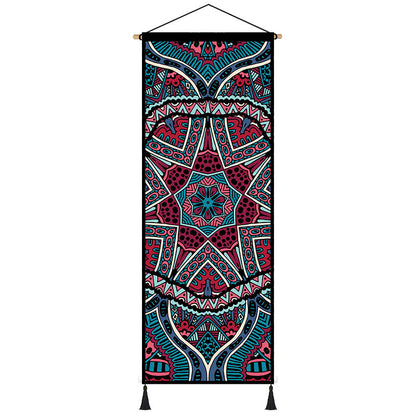 Quadro su tela Mandala indiani colorati