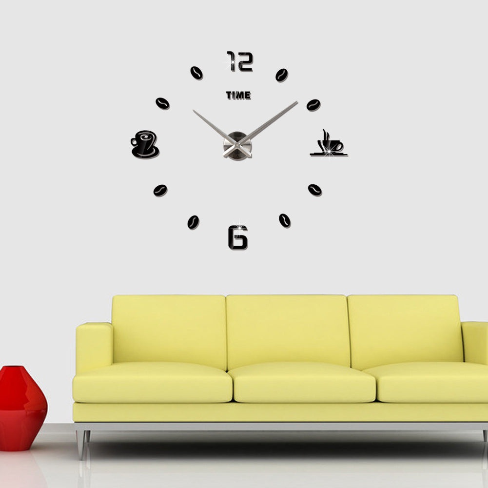 Specchio orologio murale
