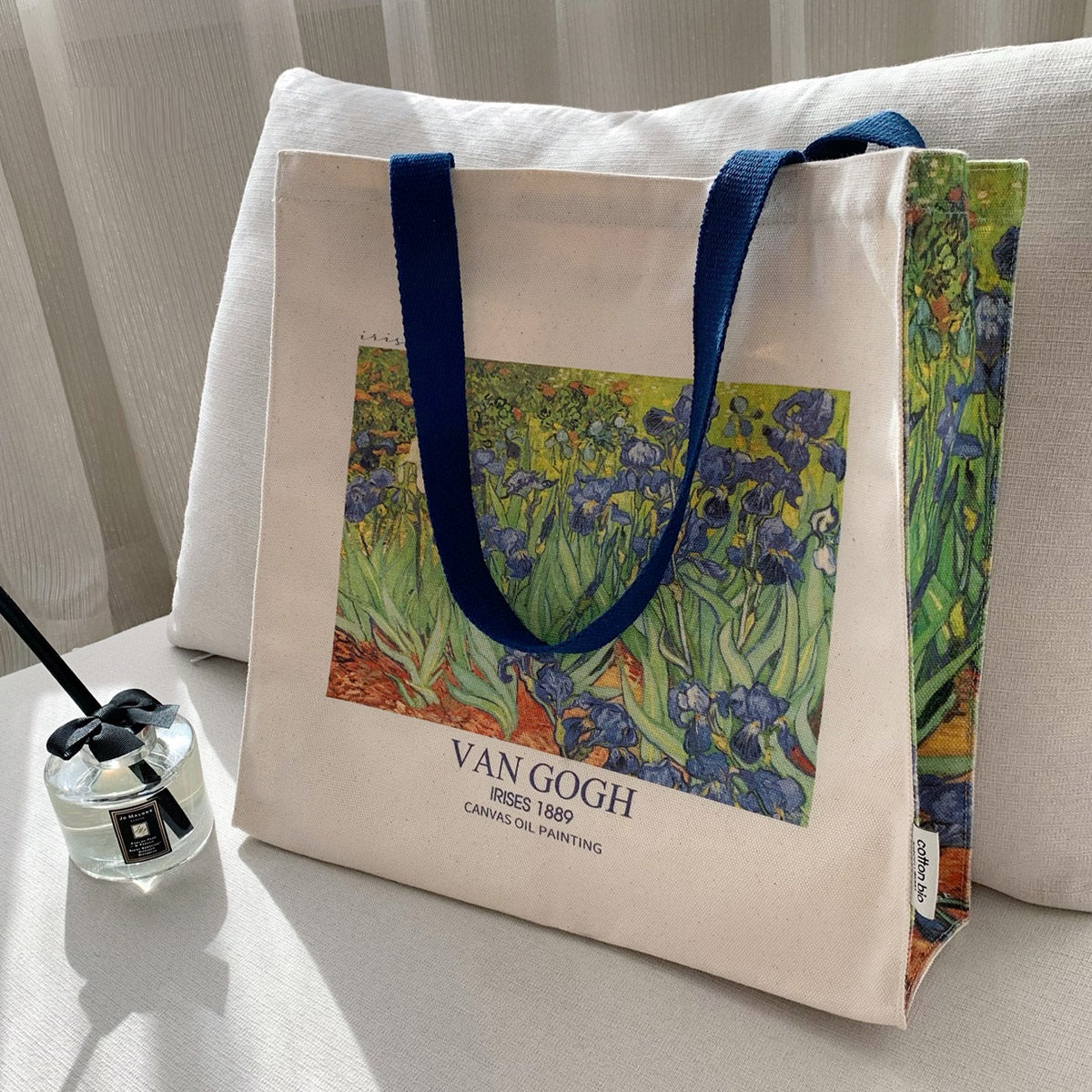 Borsa tela stampa arte