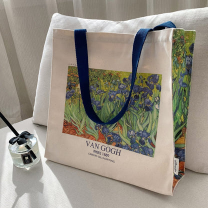 Borsa tela stampa arte