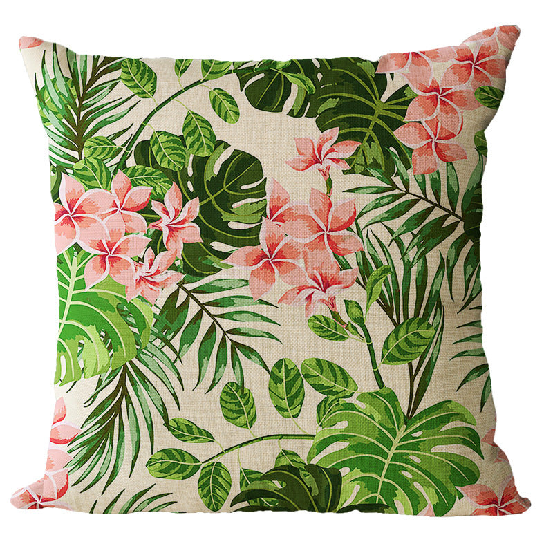 Federa stile nordico fiori