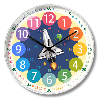 Orologio da parete Polpo marino colorato