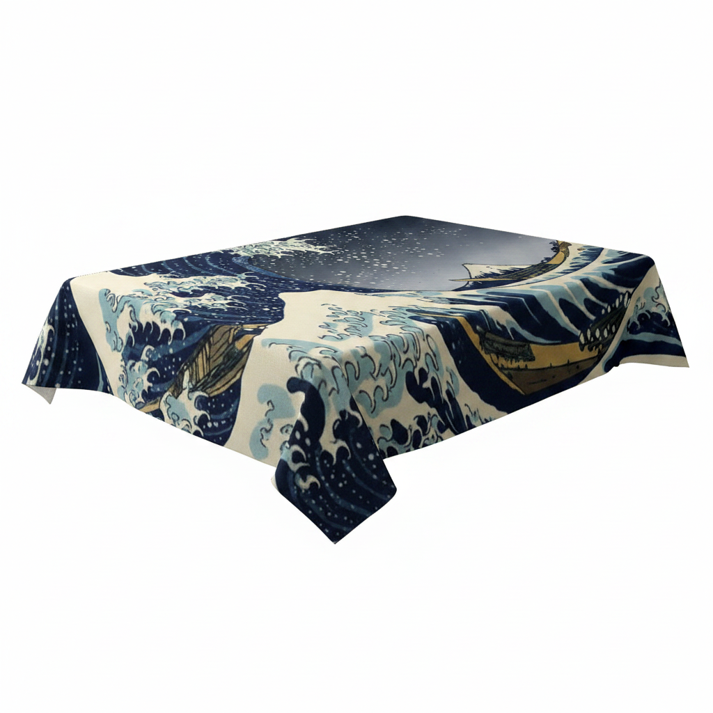 Tovaglia Onda Hokusai